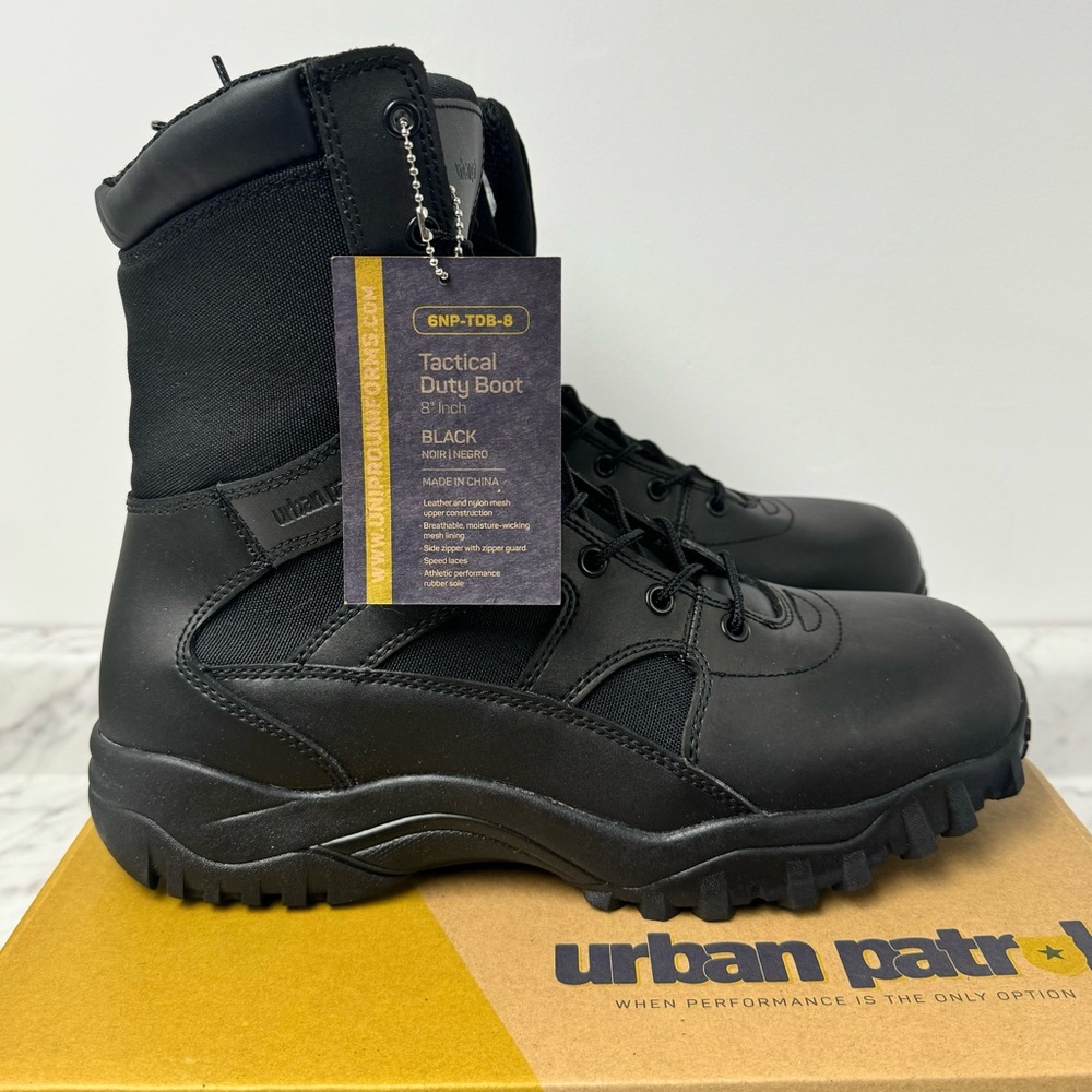 Urban Patrol Tactical Duty Boot 8” - NEW - Size 11.5 M